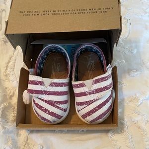 Americana Canvas Flag Toms - Unisex Baby